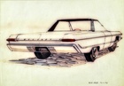 Plymouth Valiant Concept Car Design by Johnson