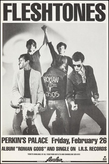 Fleshtones Perkin's Palace Tour Poster