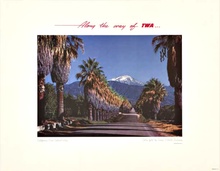 California San Gabriel Along the Way TWA