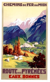ROUTE des PYRENEES EAUX BONNES