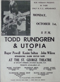 Todd Rundgren: New York 1973