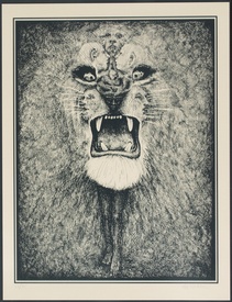 Santana Lion Art Print