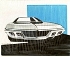 Front End Concept Car Design by D. Swanson