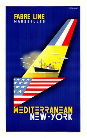 Fabre Line - Marseilles Mediterranean N.Y.