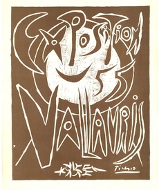 VALLAURIS Exposition 55 Art print