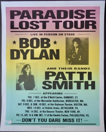 Bob Dylan and Patti Smith: US Tour 1995