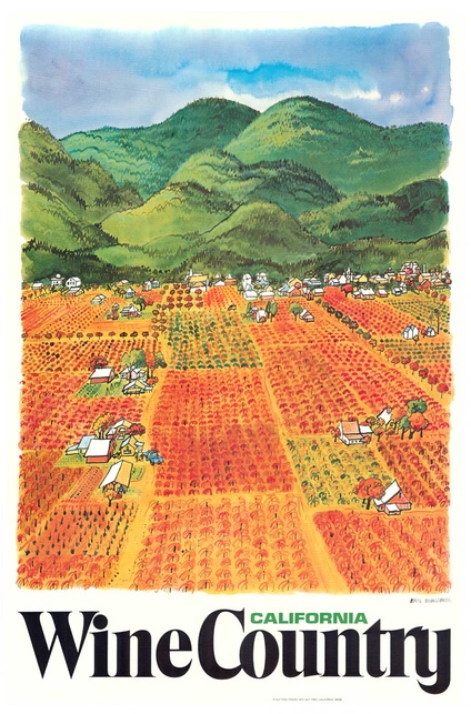 California Wine Country - Vineyards