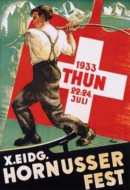 Hornusser Fest Thun 1933 (Switzerland)