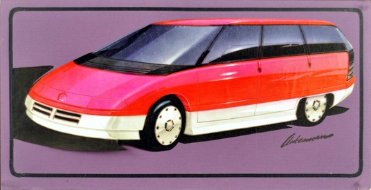 Chrysler Mini-Van Concept Design by Ackerman
