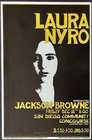 Laura Nyro: San Diego 1970 (Handbill)