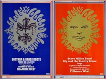 Santana and Steve Miller Band: Fillmore West BG 150-151 (set of 2)