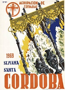 Córdoba Semana Santa 1969 – Original Vintage Spanish Holy Week Poster