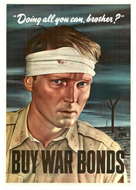 Doing all you can, brother? Buy War Bonds