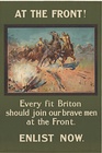 AT THE FRONT!  Every fit Briton