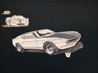 1970 Mustang Original Concept Car Art