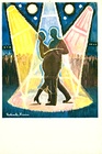 8ème Bal de l'AAAA Original 1930 French Lithograph Poster by Paul Emile Pissarro – Linen Backed