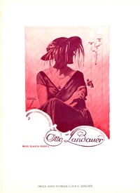 Otto Landauer (Opera glasses) (bookplate) 1926