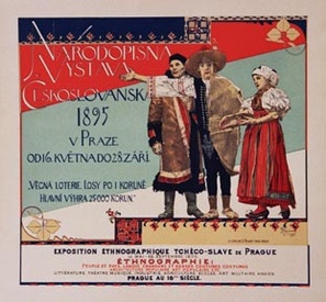 Národopisná Vystava — Vojtech Hynais, Maître d'Affiche Plate 56, 1897