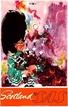 Scotland - SAS Scandianavian Airlines