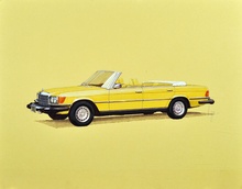 Mercedes Convertible Concept Car Design