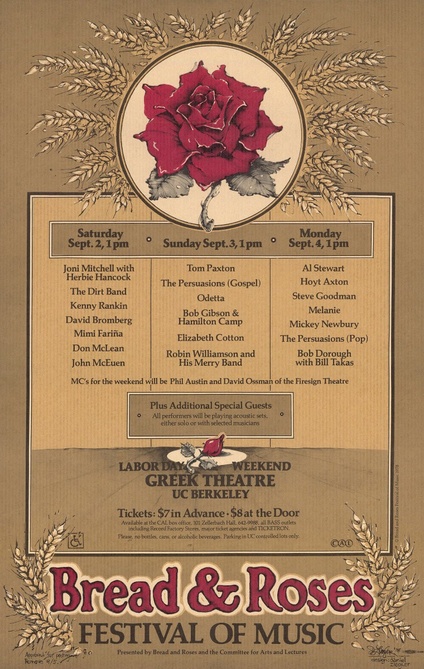 Bread And Roses Festival 1978