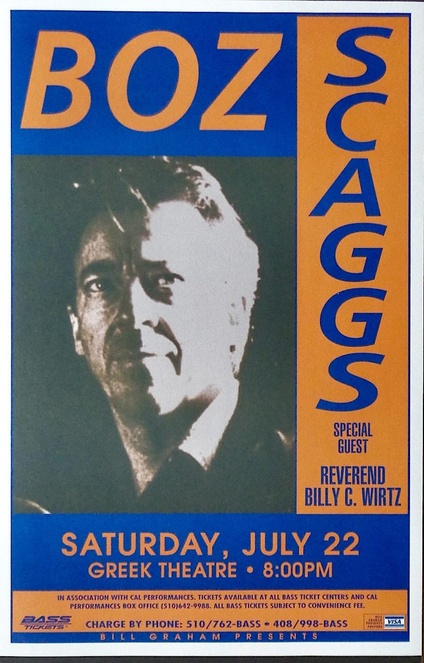 Boz Scaggs: Berkeley 1995 (style B)