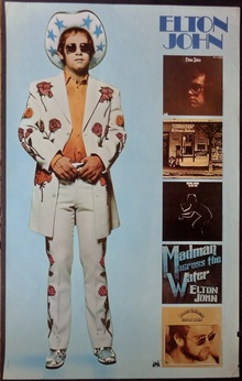 Elton John: UNI Records promo (1972)