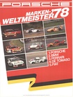 Porsche Marken- '78 Weltmeister