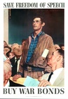 Save Freedom of Speech, Buy War Bonds (Large)