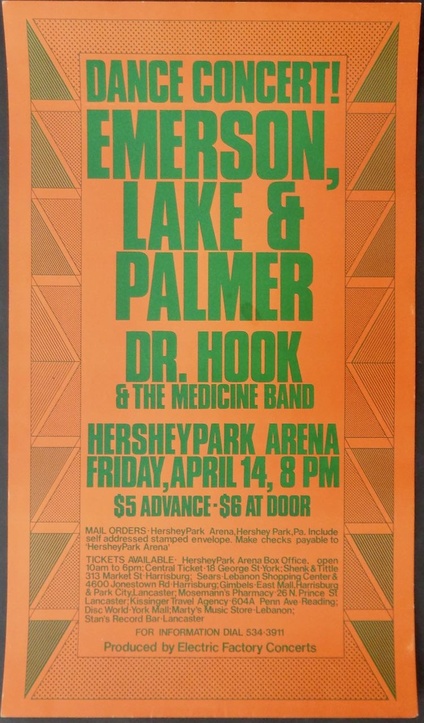 Emerson Lake And Palmer: Hershey 1972