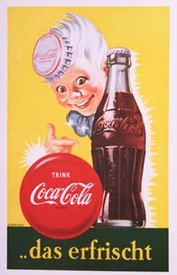 Original Trink (Drink)  Coca Cola das erfrischt