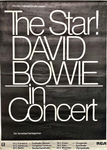 David Bowie: German Tour 1978