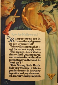 Ray For Halloween Banking Poster
