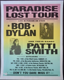 Bob Dylan and Patti Smith: US Tour 1995