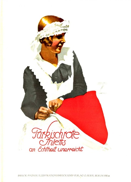 Turkischrote Inlets an Echtheit Unerreict
