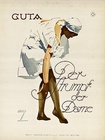 Guta, Der Strumpf der Dame (bookplate) 1926