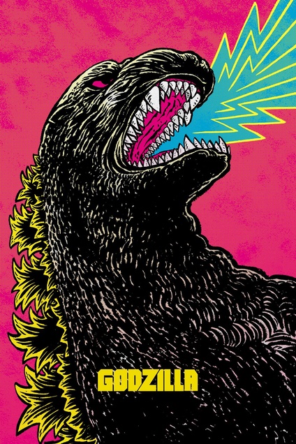 Godzilla Poster by Yuko Shimizu