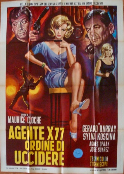 Agent X-77 Orders to Kill | Poster | Movie Posters | Limited Runs