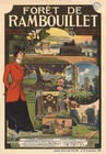 Forêt de Rambouillet 1907 French Travel Poster – Henri Polart
