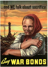 and We talk about Sacrifice Buy War Bonds