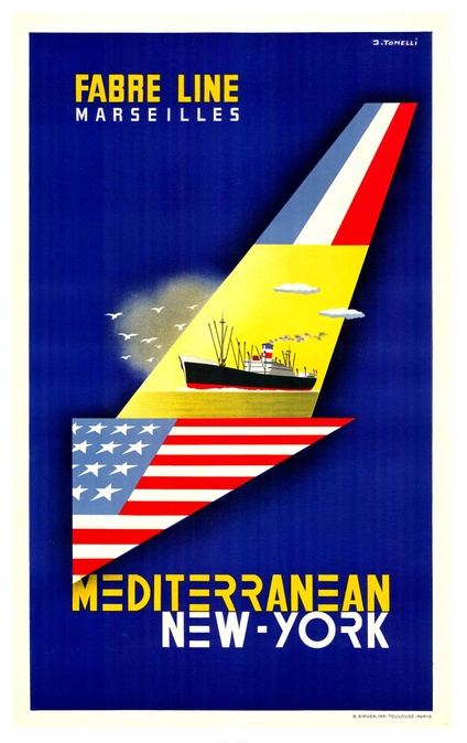 Fabre Line - Marseilles Mediterranean N.Y.