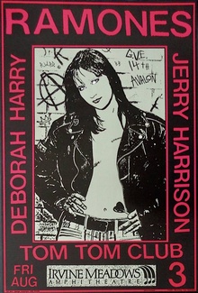 Ramones / Debbie Harry: Irvine 1990