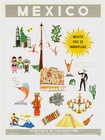 MEXICO (Marvelous Country) linen-backed