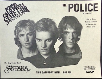 Police: Sacramento 1982 (Handbill)