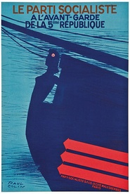 Le Parti Socialiste Poster | linen-backed