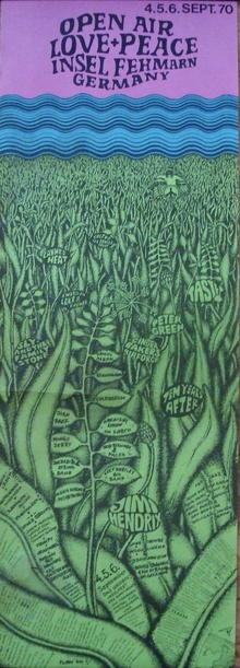Open Air Love And Peace Festival: Insel Fehrman 1970