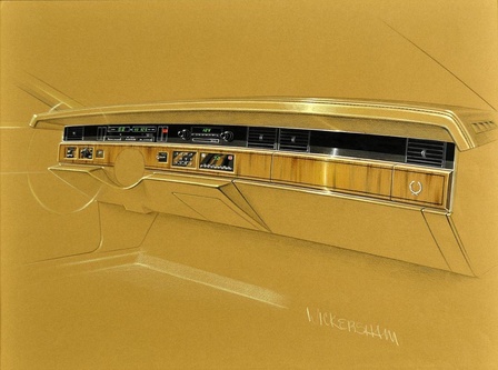 Cadillac Instrument Panel No. 1