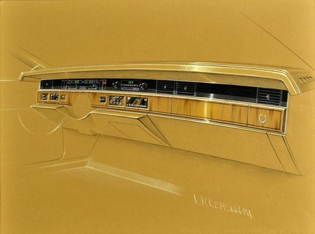 Cadillac Instrument Panel No. 1