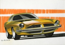 Plymouth Concept Car Art