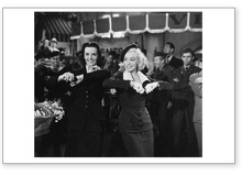 Marilyn Monroe with Jane Russell 2